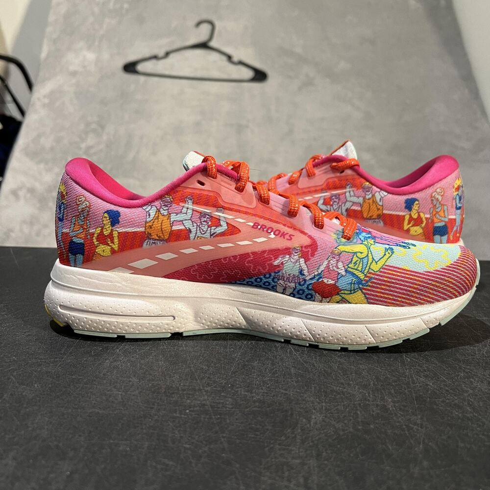 Brooks x Adam Dalton Blake Trace 3 Shoes Mens 9.5 Pride Running Sneaker Athletic - Picture 6 of 10